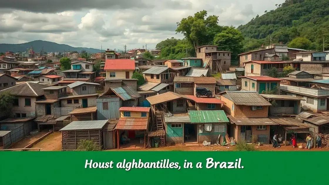 Principais causas da vulnerabilidade social no Brasil