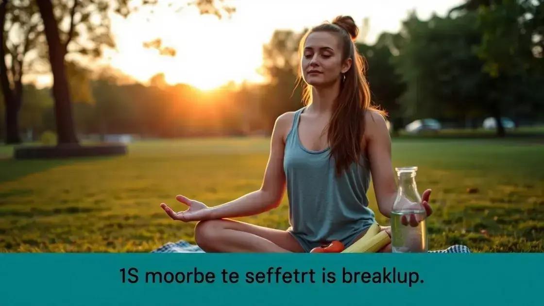 Cuide da sua saúde emocional e física
