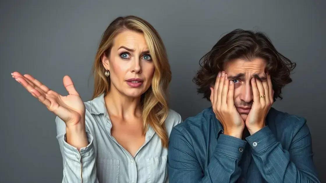 Principais comportamentos de uma esposa narcisista
