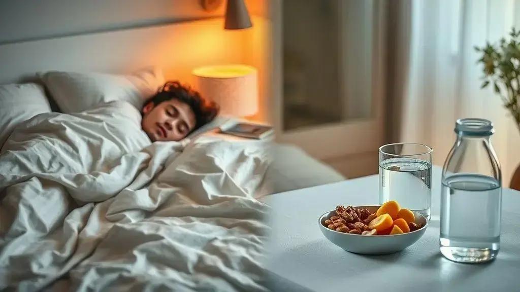 como o sono e a alimentação influenciam
