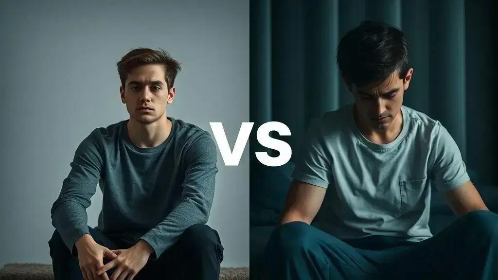 Diferença entre tristeza e depressão