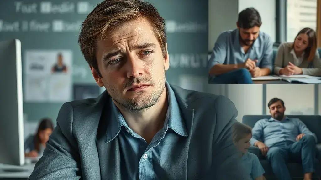 Impacto do burnout na vida pessoal e profissional