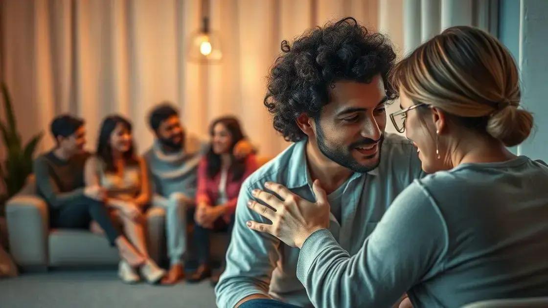 importância do apoio emocional e profissional