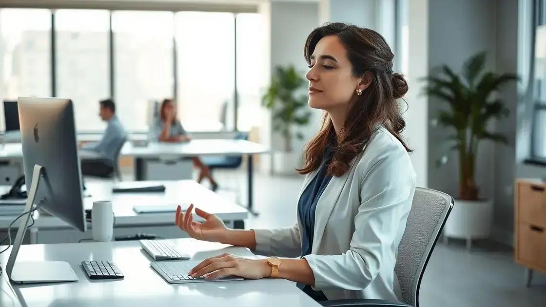 Técnicas eficazes para controlar o estresse imediato