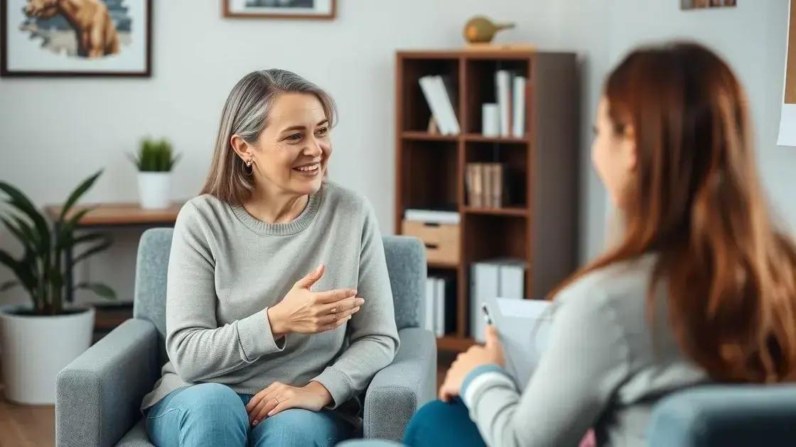 Tratamentos médicos e terapias recomendadas