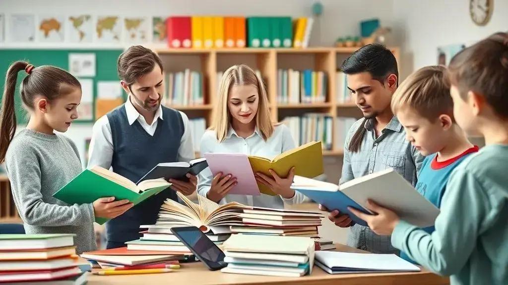 como escolher material didático eficiente para cada etapa escolar