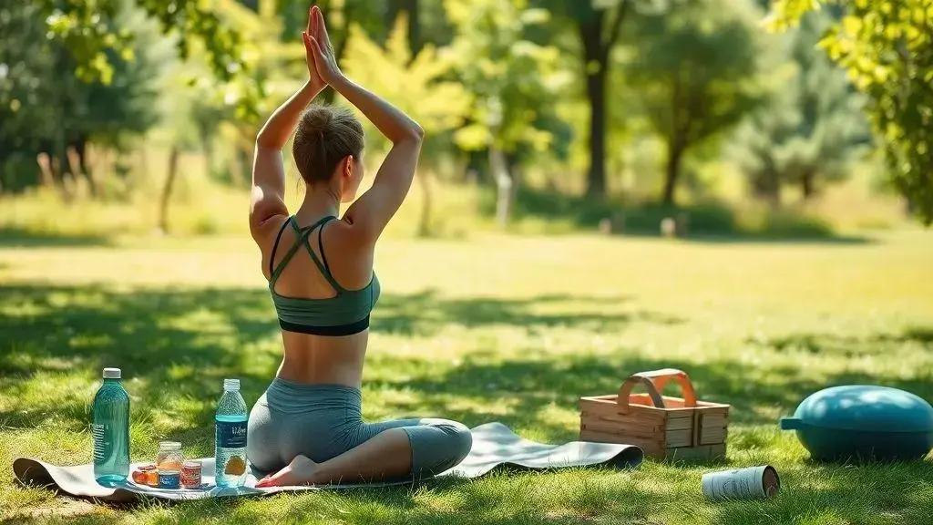 Mantenha o equilíbrio entre corpo e mente