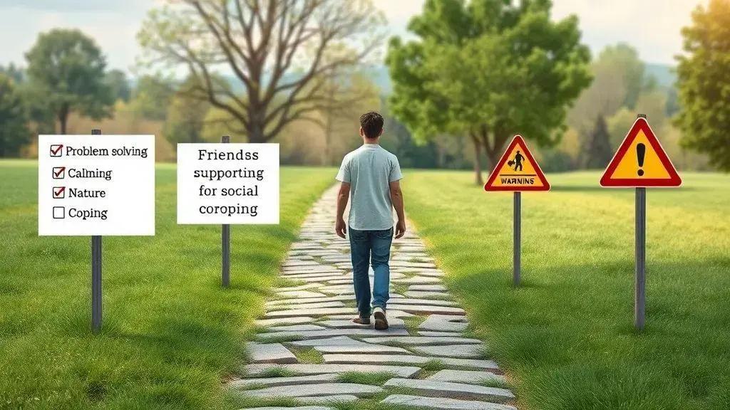 Principais tipos de estratégias de coping