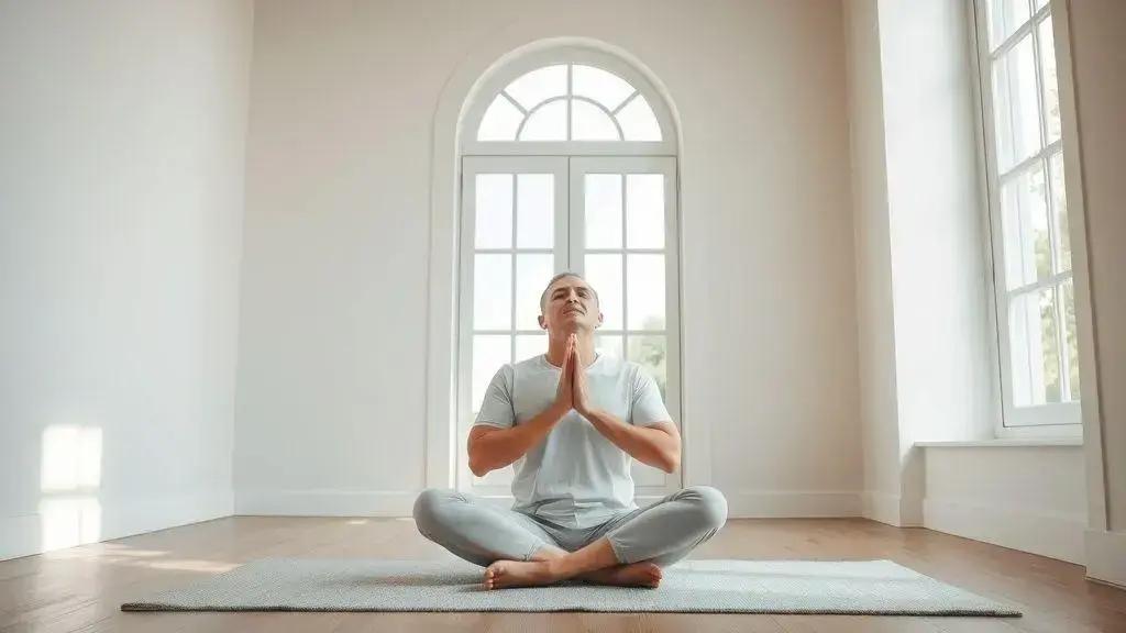 Técnicas de respiração e meditação para acalmar a mente
