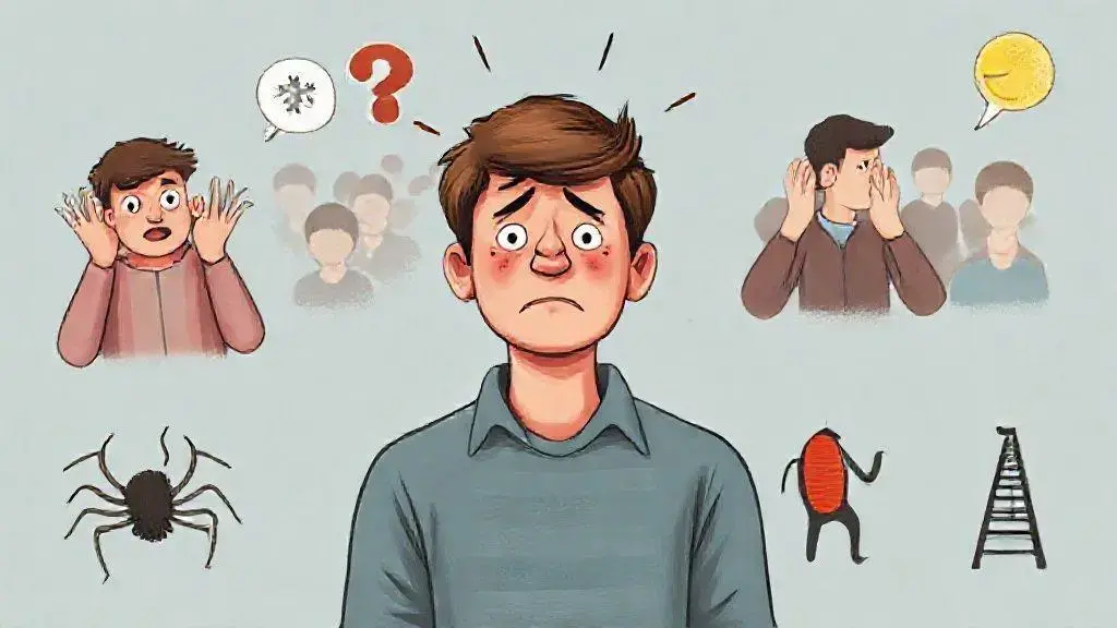 Principais tipos de fobias Principais tipos de fobias